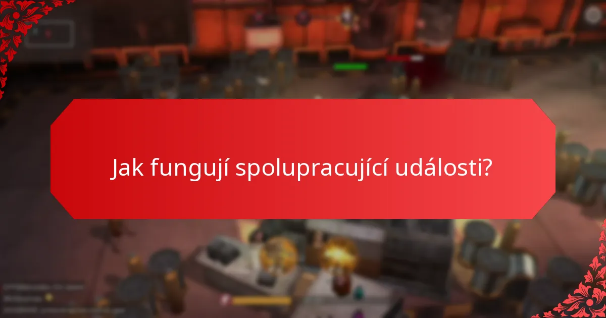 Jak fungují spolupracující události?