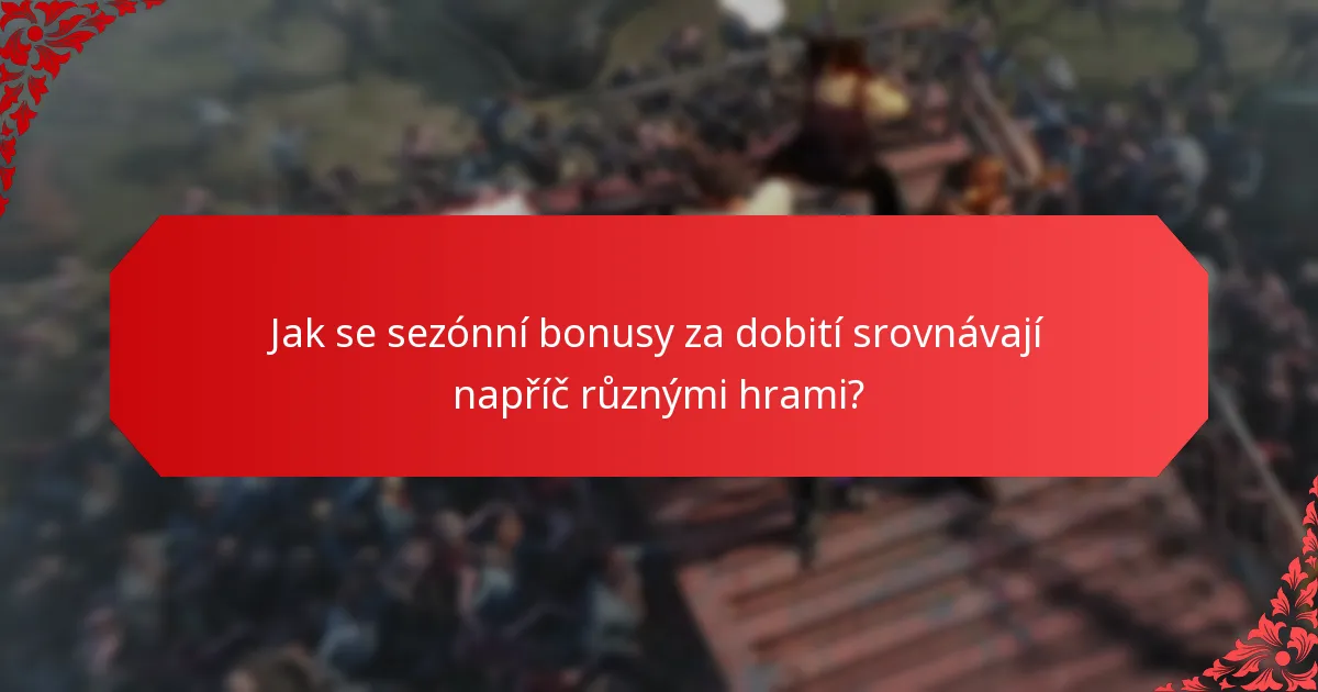 Jaké odměny mohou hráči očekávat od sezónních akcí?